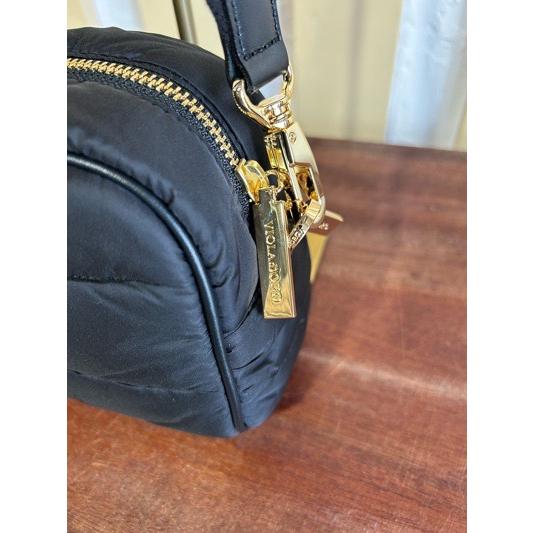 VIOLA d'ORO/ヴィオラドーロ　GINO ナイロンショルダーバッグ　V-2192 ブラック | VIOLAd'ORO | 07