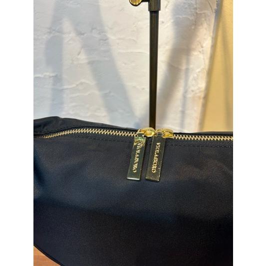 VIOLA d'ORO/ヴィオラドーロ　BIANCA / V-2247　ナイロンショルダーバッグ　ブラック | VIOLAd'ORO | 04