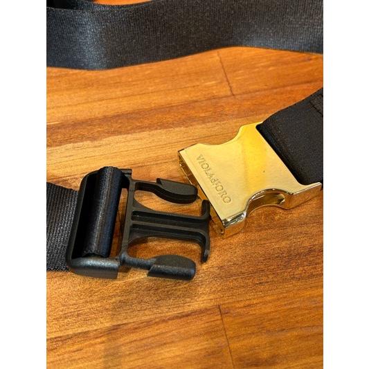 VIOLA d'ORO/ヴィオラドーロ　BIANCA / V-2247　ナイロンショルダーバッグ　ブラック | VIOLAd'ORO | 07