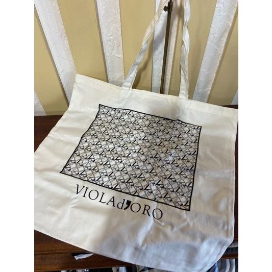 VIOLA d'ORO/ヴィオラドーロ　MIRO V-8488 アバカ製　レザーハンドル２WAYバスケットバッグ　ナチュラル×グリーン | VIOLAd'ORO | 12