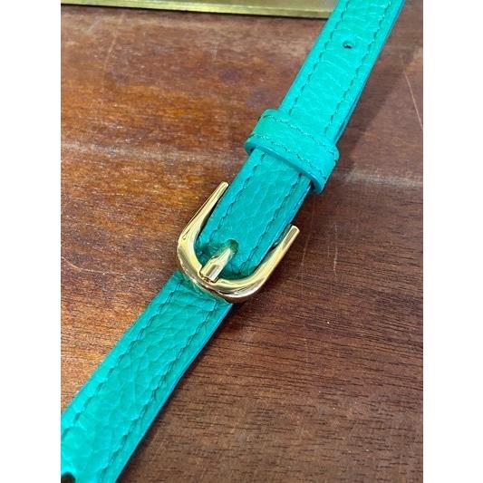 VIOLA d'ORO/ヴィオラドーロ　MIRO V-8488 アバカ製　レザーハンドル２WAYバスケットバッグ　ナチュラル×グリーン | VIOLAd'ORO | 09