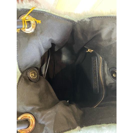 VIOLA d'ORO/ヴィオラドーロ　ELMO≪ムートンメッシュ≫　V-8549 mint green(black) | VIOLAd'ORO | 07