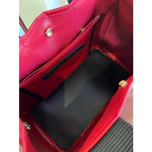 VIOLA d'ORO/ヴィオラドーロ　GINOジーノ　ナイロントートバック　V-2139 Red×Gold(レッド×ゴールド) | VIOLAd'ORO | 05