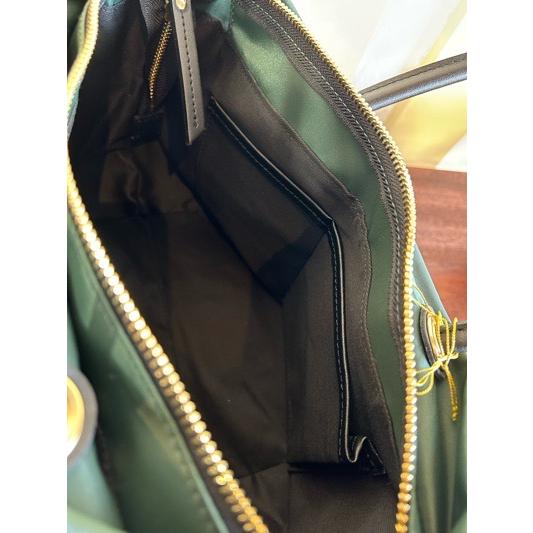 VIOLA d'ORO/ヴィオラドーロ　BIANCA（ビアンカ）　ナイロンバッグ　V-2174 GREEN/BLACK | VIOLAd'ORO | 07