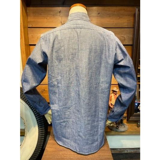 フリーホイーラーズ/FREEWHEELERS ワークシャツ #2313101 "Neal" [INDIGO CHAMBRAY]｜magic-u｜02