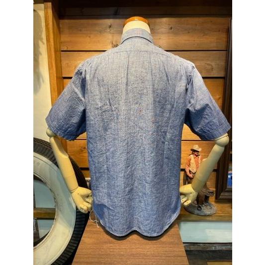 フリーホイーラーズ/FREEWHEELERS シャツ #2323005 UNION SPECIAL OVERALL CUT-SLEEVE SHIRT "HEAD MAN" 【INDIGO CHAMBRAY】 | フリーホイーラーズ | 01
