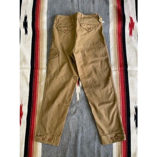 フリーホイーラーズ/FREEWHEELERS カーゴパンツ #2332004 UNION SPECIAL OVERALLS "AVIATORS"TROUSERS 【YARN-DYEDRAW DARK BEIGE】 | フリーホイーラーズ | 01