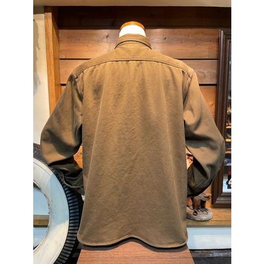 フリーホイーラーズ/FREEWHEELERS ワークシャツ #2333003 "Gemsa" WORK SHIRT[DARK RED KHAKI]｜magic-u｜02