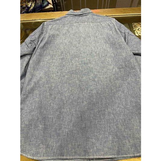 ドゥニーム/DENIME ワークシャツ Lot 240 TRIPLE STICH CHAMBRAY SHIRTS NON WASH | Denime | 01