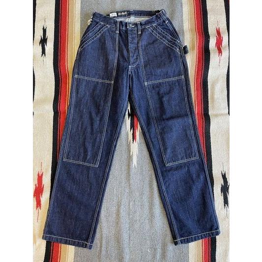 フリーホイーラーズ/FREEWHEELERS ワークパンツ #2432003 “CHOPPER BUILDER” WORK TROUSERS [14oz INDIGO DENIM] | フリーホイーラーズ