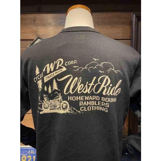 ウエストライド/WESTRIDE ロンT PT.L.TEE. 25-04 BLK |  | 02