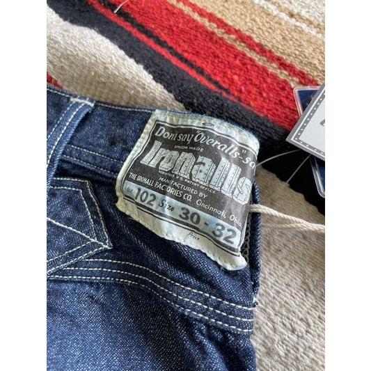 フリーホイーラーズ/FREEWHEELERS ワークパンツ #2512002 THE IRONALL FACTORIES CO. "Lot 102 DENIM OVERALLS"[10oz INDIGO DENIM] | フリーホイーラーズ | 03