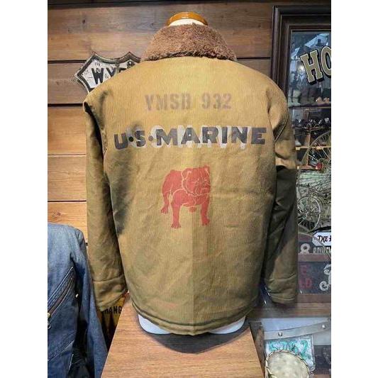 フリーホイーラーズ/FREEWHEELERS 2531002 1944 U.S.M.C. Marine Scout Bombing SQ932 “TEUFELHUND” TYPE N-1 [DARK KHAKI BEIGE] | フリーホイーラーズ | 01