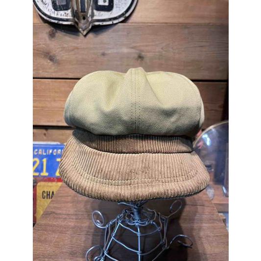 フリーホイーラーズ/FREEWHEELERS キャスケット #2537001 ~UNION SPECIAL OVERALLS~ 1910~1920s STYLE CASQUETTE “JAM BUSTER”[BEIGE] | フリーホイーラーズ | 01