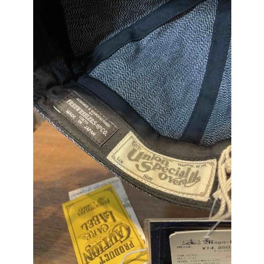 フリーホイーラーズ/FREEWHEELERS ワークキャップ #2537005 ~UNION SPECIAL OVERALLS~ 1920s~ STYLE WORK CAP “Guthrie” | フリーホイーラーズ | 02