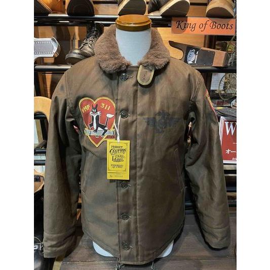 FREEWHEELERS 2631002 ~NAVY DEPARTMENT~ 1940s MILITARY CLOTHING 1943 U.S.N. BHNAS to 1953 USMC VMF-311 “TOMCATS” TYPE N-1 | 