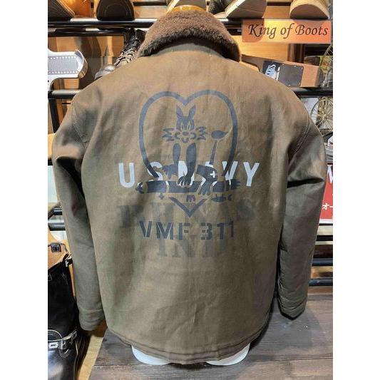 FREEWHEELERS 2631002 ~NAVY DEPARTMENT~ 1940s MILITARY CLOTHING 1943 U.S.N. BHNAS to 1953 USMC VMF-311 “TOMCATS” TYPE N-1 |  | 01