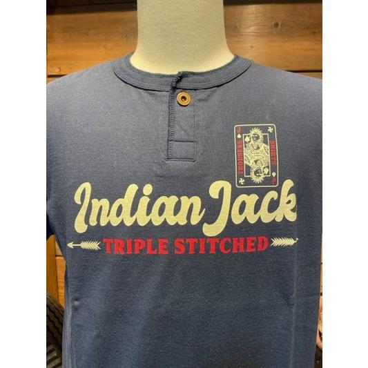 ガンズ/GUNZ Tシャツ 442G243 INDIAN JACK Pt S/S HENLEY NECK SHIRT |  | 02