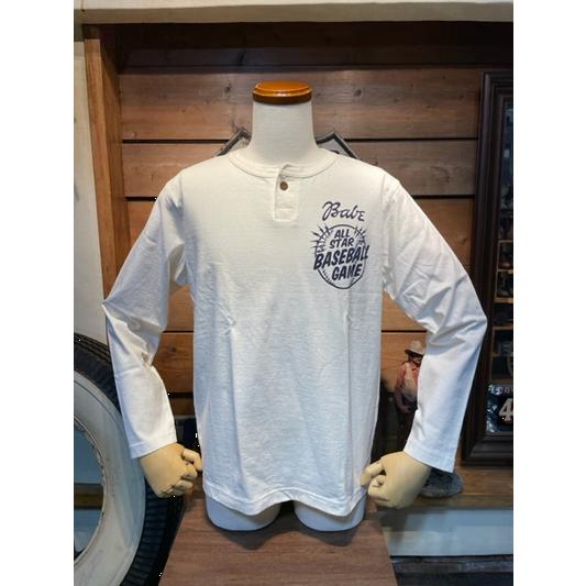 ガンズ/GUNZ ロンT 443G189 GUNZ BASEBALL Pt. Henley Neck LONG SLEEVE TEE |  | 01