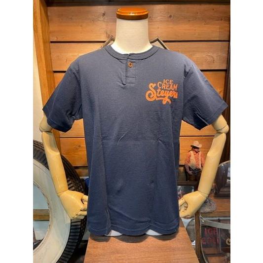 ガンズ/GUNZ Tシャツ 444G079 GUNZ ICE CREAM BREYERS Pt. S/S HENLEY NECK TEE |  | 01