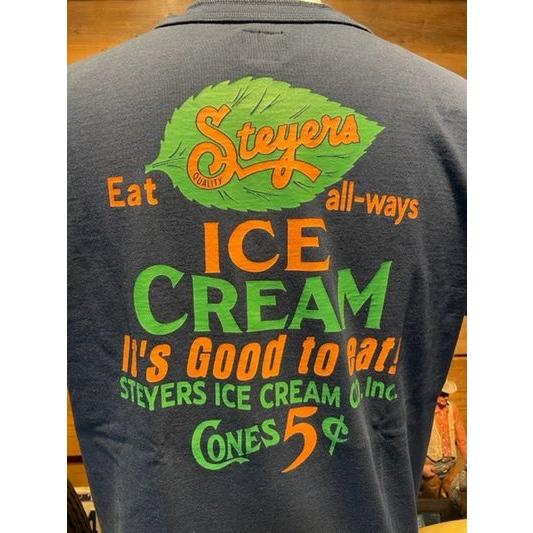 ガンズ/GUNZ Tシャツ 444G079 GUNZ ICE CREAM BREYERS Pt. S/S HENLEY NECK TEE |  | 02