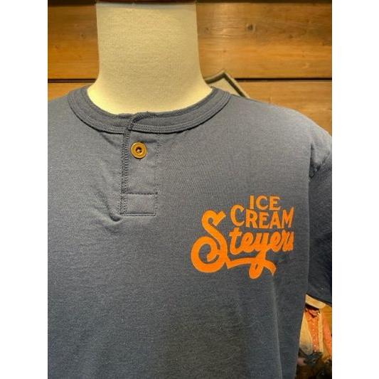 ガンズ/GUNZ Tシャツ 444G079 GUNZ ICE CREAM BREYERS Pt. S/S HENLEY NECK TEE |  | 03