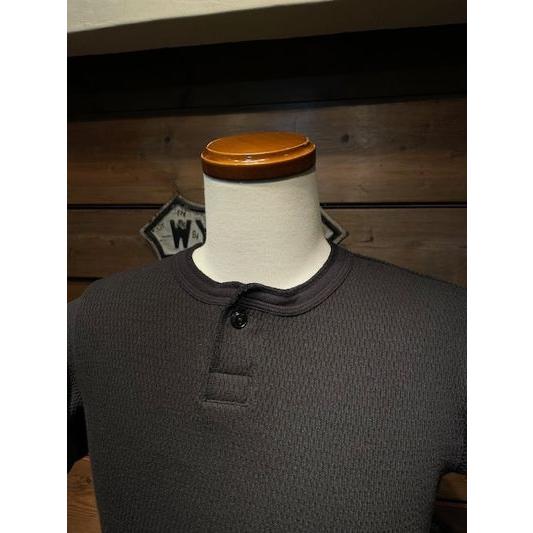 ガンズ/GUNZ サーマル 440G162 THERMAL HENLY NECK LONG SLEEVE TEE BLK |  | 02