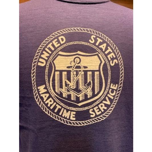 ウエアハウス/WAREHOUSE Tシャツ Lot 4601 U.S. MARITIME SERVICE NVY | WAREHOUSE | 02
