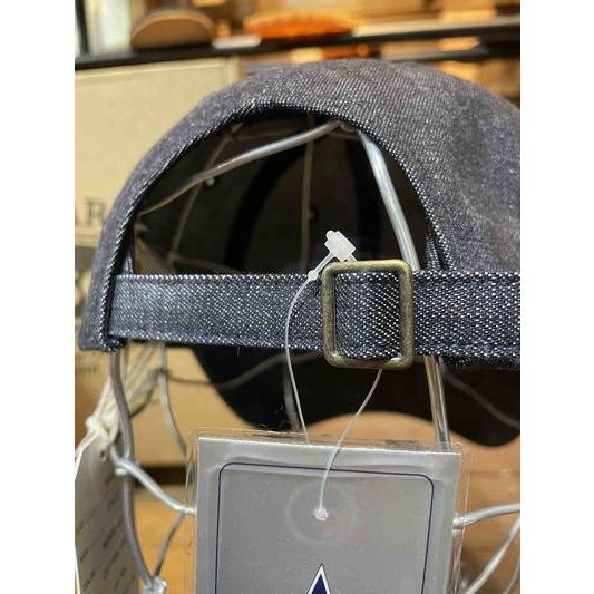 フルカウント/FULLCOUNT キャップ 6843L 6Panel Low-Crown Denim Baseball ’F’ Cap | FULLCOUNT | 02