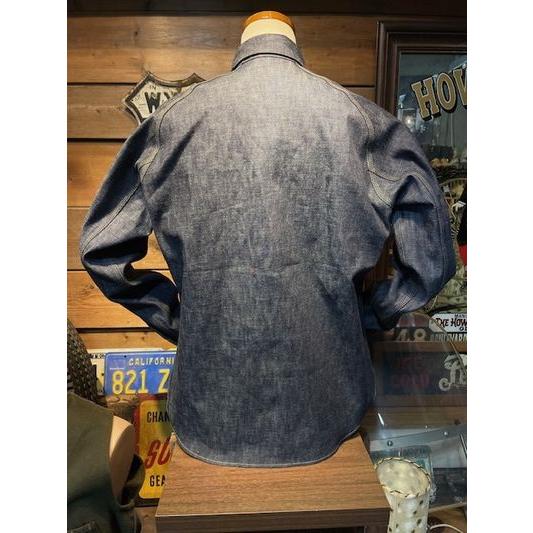 デラックスウエア/DELUXEWARE シャツ 7640 [40s DENIM SHIRT] | DELUXEWARE | 01