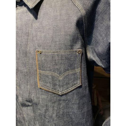 デラックスウエア/DELUXEWARE シャツ 7640 [40s DENIM SHIRT] | DELUXEWARE | 03