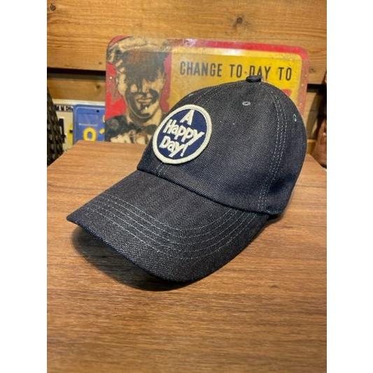 UES ウエス 82DC_hd3 デニムキャップ A HAPPY DAY! [ダークネイビー] | UES