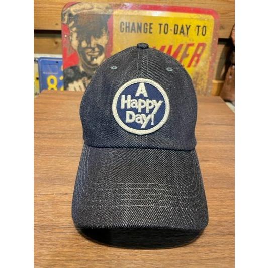 UES ウエス 82DC_hd3 デニムキャップ A HAPPY DAY! [ダークネイビー] | UES | 01
