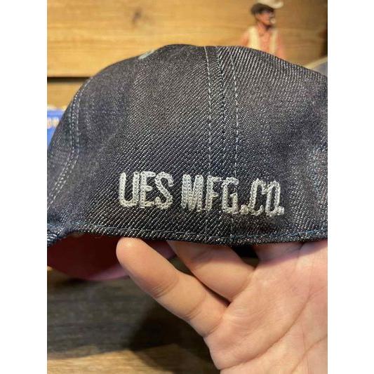 ウエス/UES キャップ 82DC_L_UES09 デニムキャップ UES グリーン | UES | 02
