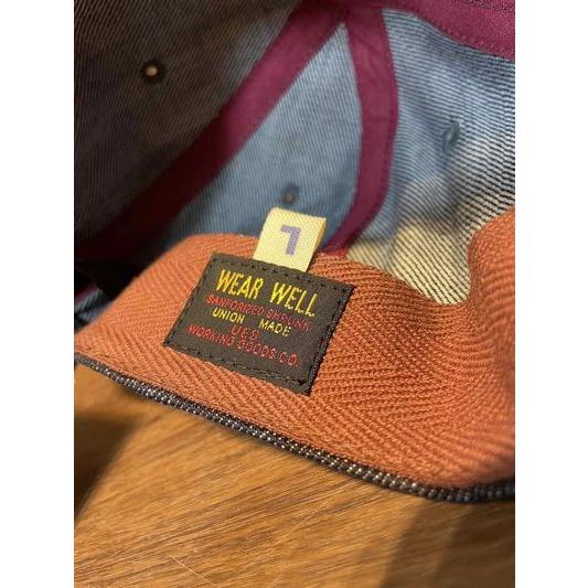 ウエス/UES キャップ 82DC_L_UES09 デニムキャップ UES グリーン | UES | 03