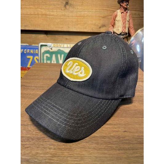 ウエス/UES キャップ 82DC_M_UES08 デニムキャップ UES イエロー | UES