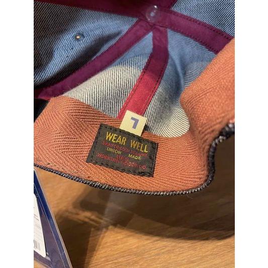 ウエス/UES キャップ 82DC_M_UES08 デニムキャップ UES イエロー | UES | 03