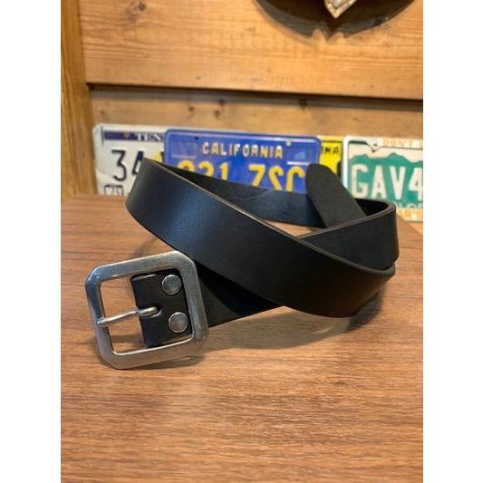 アートブラウン/ArtBrown ベルト 栃木レザー 35mm幅ギャリソンベルト シルバー | ART BROWN