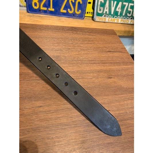 アートブラウン/ArtBrown ベルト 栃木レザー 35mm幅ギャリソンベルト シルバー | ART BROWN | 04