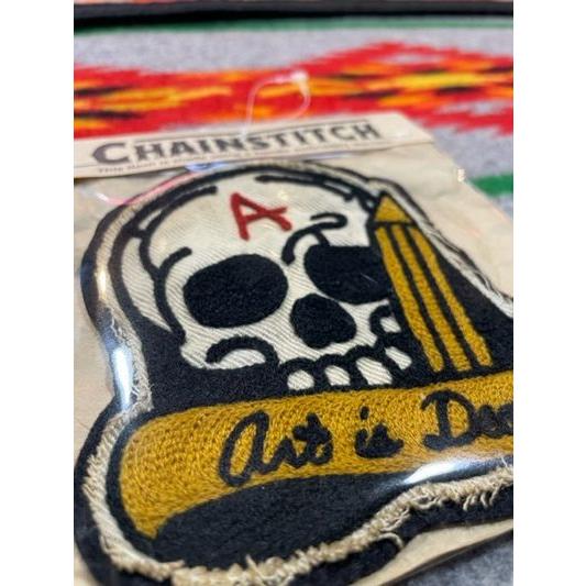 ライオット/RIOTT ワッペン “ART IS DEAD” PATCH |  | 01
