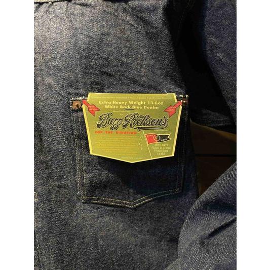 バズリクソンズ/BUZZ RICKSON'S 大戦モデル Lot No. BR16041T WORLD WAR II DENIM BLOUSE SPLIT T | BUZZ RICKSON'S | 03