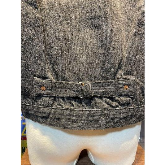 バズリクソンズ/BUZZ RICKSON'S Gジャン Lot No. BR16042 WORLD WAR II BLACK DENIM BLOUSE | BUZZ RICKSON'S | 04