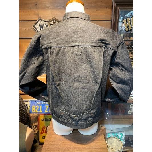 バズリクソンズ/BUZZ RICKSON'S Gジャン Lot No. BR16042T WORLD WAR II BLACK DENIM BLOUSE SPLIT T | BUZZ RICKSON'S