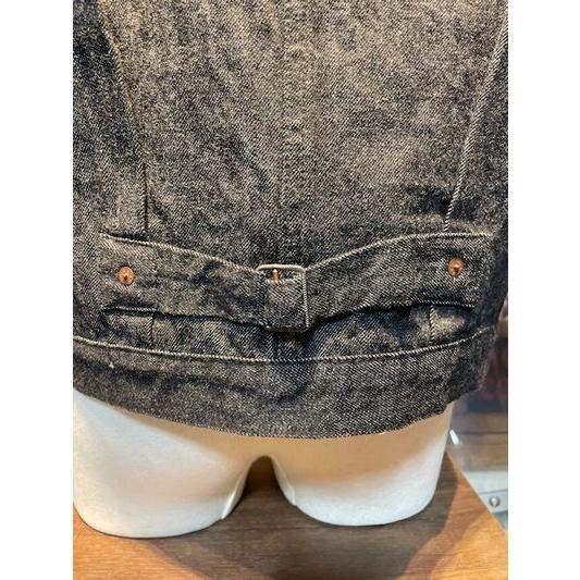 バズリクソンズ/BUZZ RICKSON'S Gジャン Lot No. BR16042T WORLD WAR II BLACK DENIM BLOUSE SPLIT T | BUZZ RICKSON'S | 03