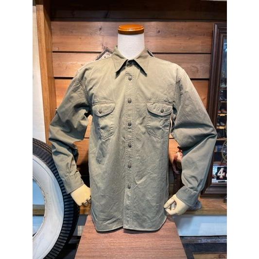 バズリクソンズ/BUZZ RICKSON'S シャツ BR29174 HERRINGBONE WORK SHIRTS (LONG SLEEVE) | BUZZ RICKSON'S