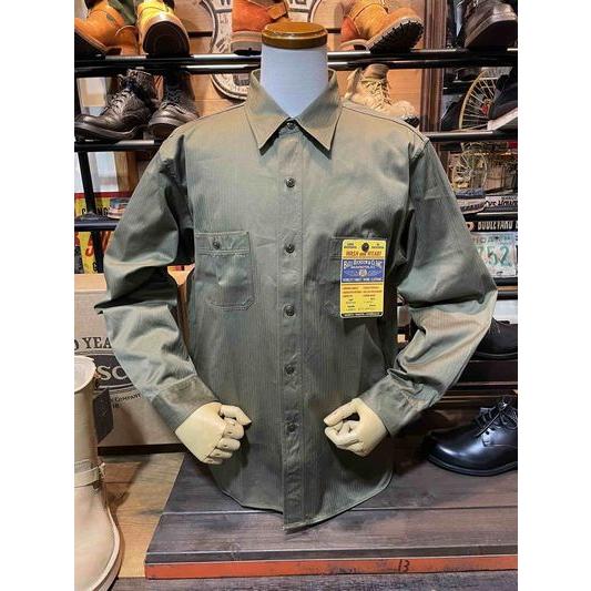 バズリクソンズ/BUZZ RICKSON'S シャツ BR29390 HERRINGBONE WORK SHIRTS (LONG SLEEVE) | BUZZ RICKSON'S