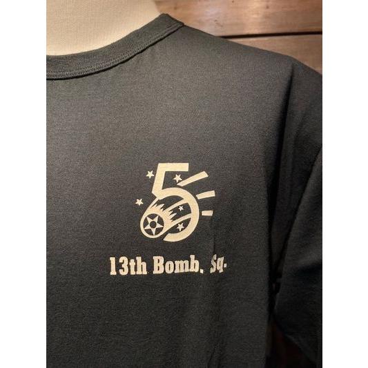 バズリクソンズ/BUZZ RICKSON'S ロンT BR69628 L/S T-SHIRT - 13th BOMB. SQ. THE GRIM REAPERS - BLK | BUZZ RICKSON'S | 03