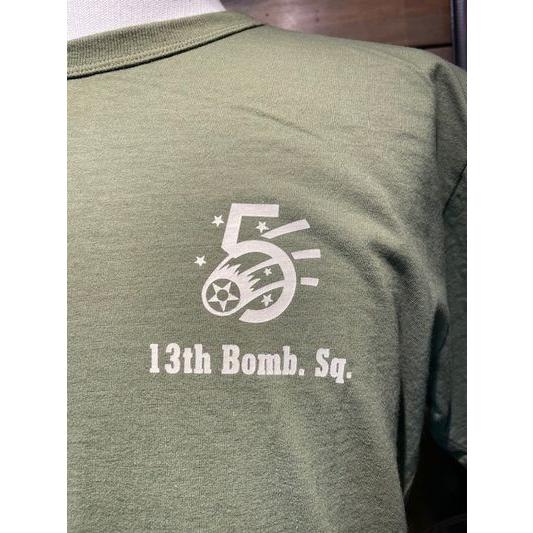 バズリクソンズ/BUZZ RICKSON'S ロンT BR69628 L/S T-SHIRT - 13th BOMB. SQ. THE GRIM REAPERS - OLV | BUZZ RICKSON'S | 03