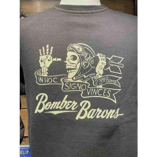 バズリクソンズ/BUZZ RICKSON'S スウェット BR69637 FREEDOM SLEEVE SWEAT "BOMBER BARONS” | BUZZ RICKSON'S | 02