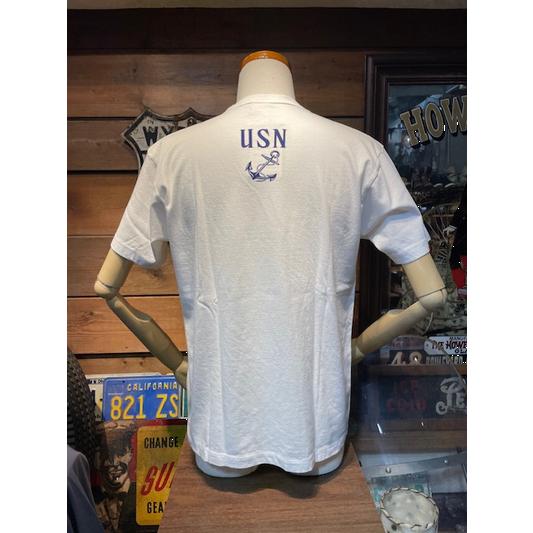 バズリクソンズ/Buzzricksons Tシャツ BR79573 GOVERNMENT ISSUE T-SHIRT U.S. NAVAL TRAINING SCHOOL WH | BUZZ RICKSON'S | 01